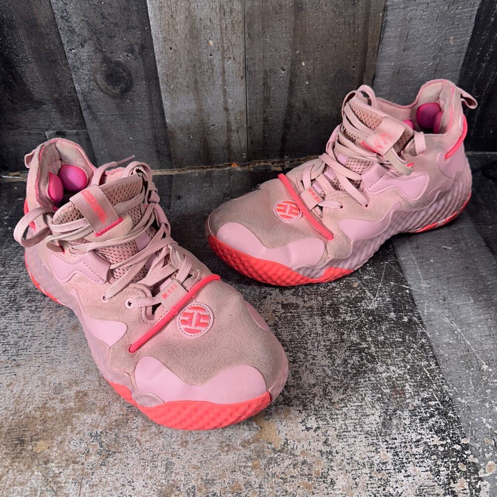 Adidas HARDEN Vol. 6 'Pink Wonder Mauve' TURBO Shoes Sneakers Size 8.5 GV8705